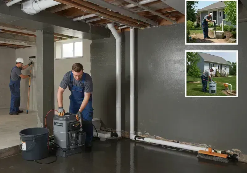 Basement Waterproofing and Flood Prevention process in Dania Beach, FL